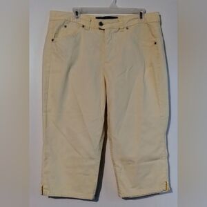 Gloria Vanderbilt Cream Chinos Classic Style